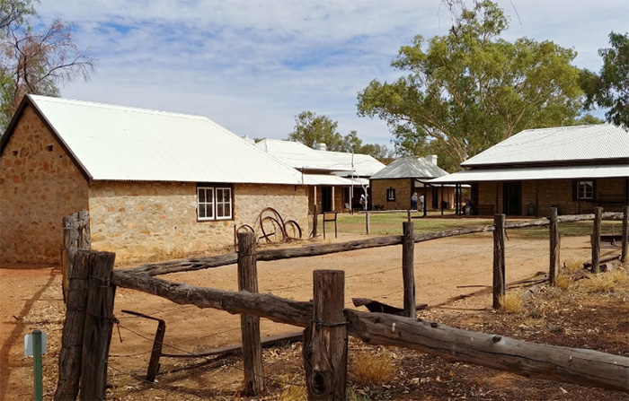 Alice Springs Telegraph Station Historical Reserve NT Australia