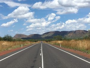 Road trip on the way to Broome from Darwin WA Australia