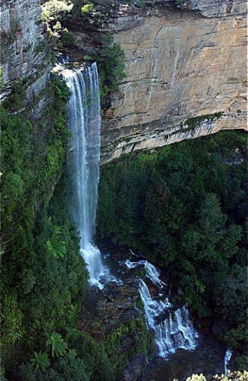Katoomba Falls Wikimedia Blue Mountains NSW Australia
