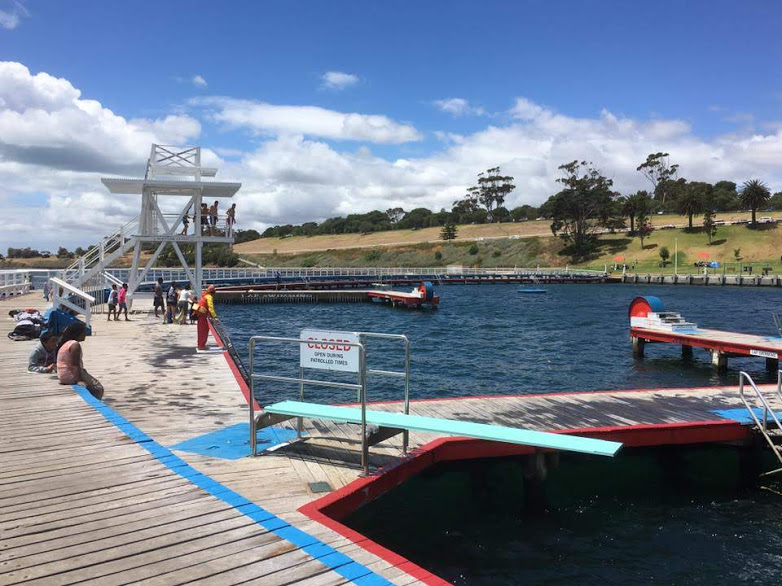 Geelong Eastern Beach Swimming Enclosure VIC Australia