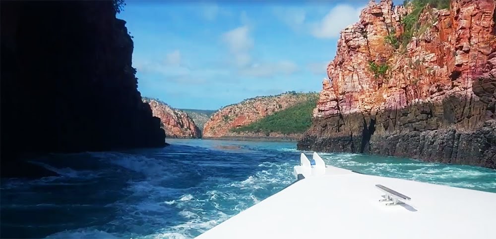 Horizontal Waterfalls WA Australia