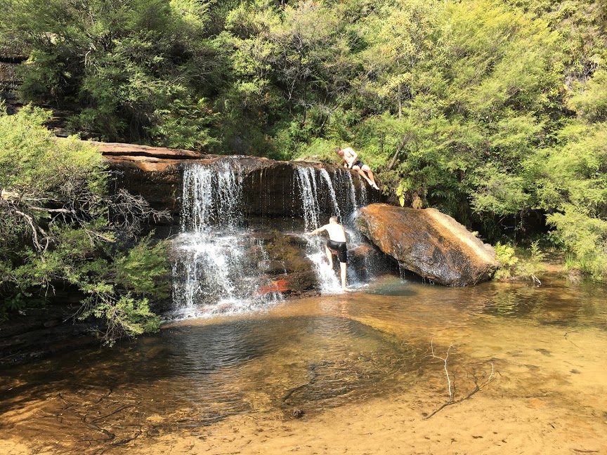 Top Wentworth Falls Blue Mountains NSW Australia