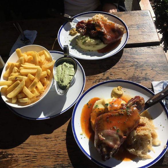 German Pig's Feet meals Hahndorf SA Australia