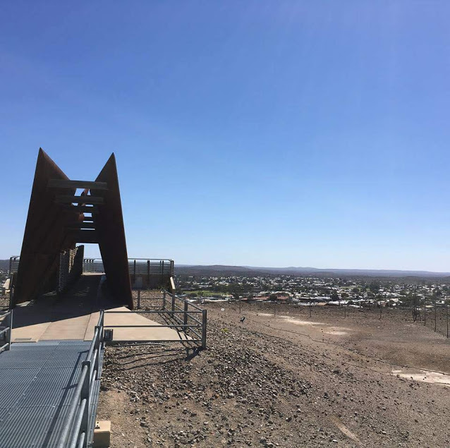 Broken Hill Lode Miners Memorial NSW Australia