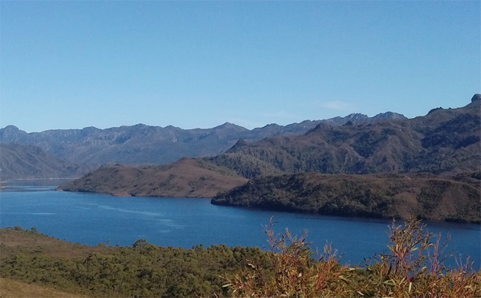 Lake Pedder Lookout Tasmania Australia