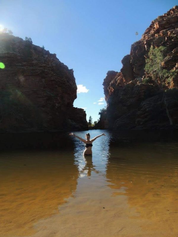 Simpsons Gap NT Australia