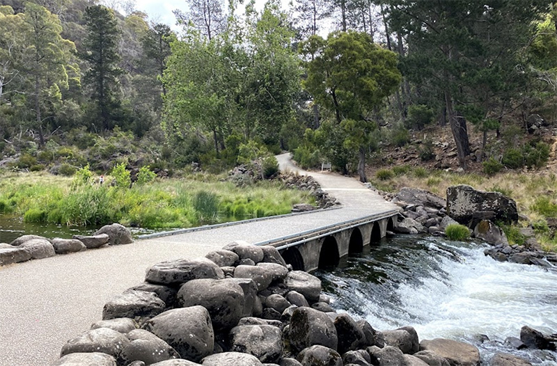 Cataract Gorge Reserve Tasmania Australia