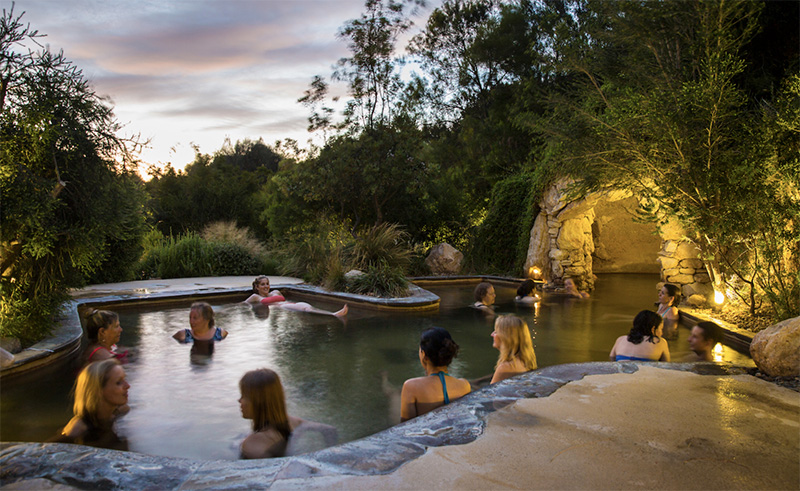 Peninsula hot springs VIC Australia