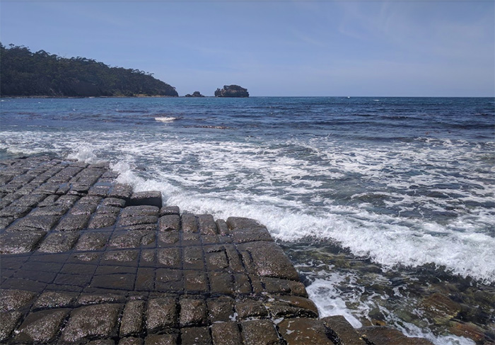 Tessellated Pavement Tasmania Australia