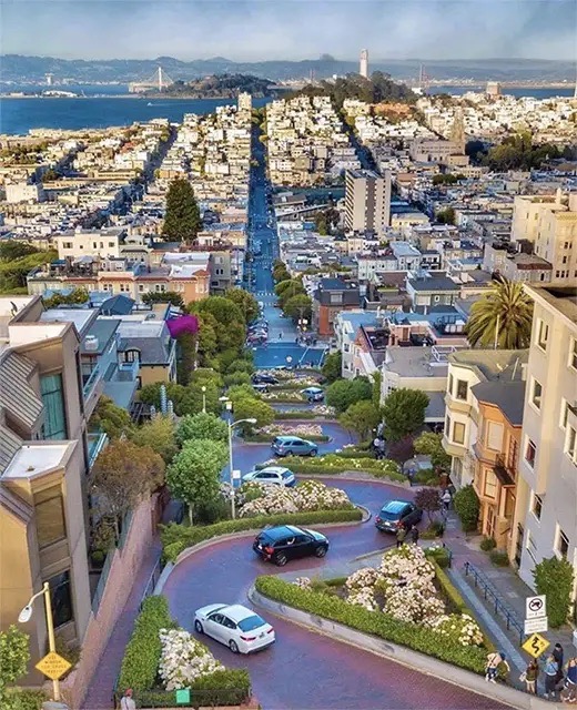 Lombard Street, San Francisco, CA, United States, Things to do in San Francisco