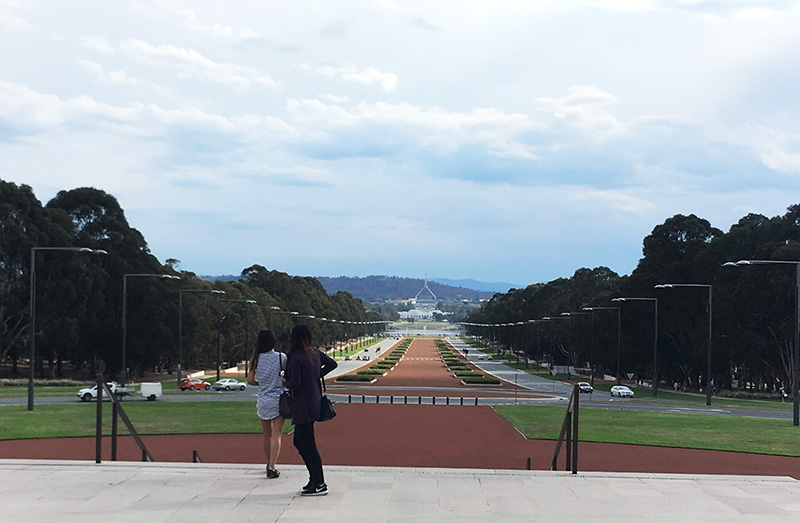 Front of War of Memorial Museum ACT Australia