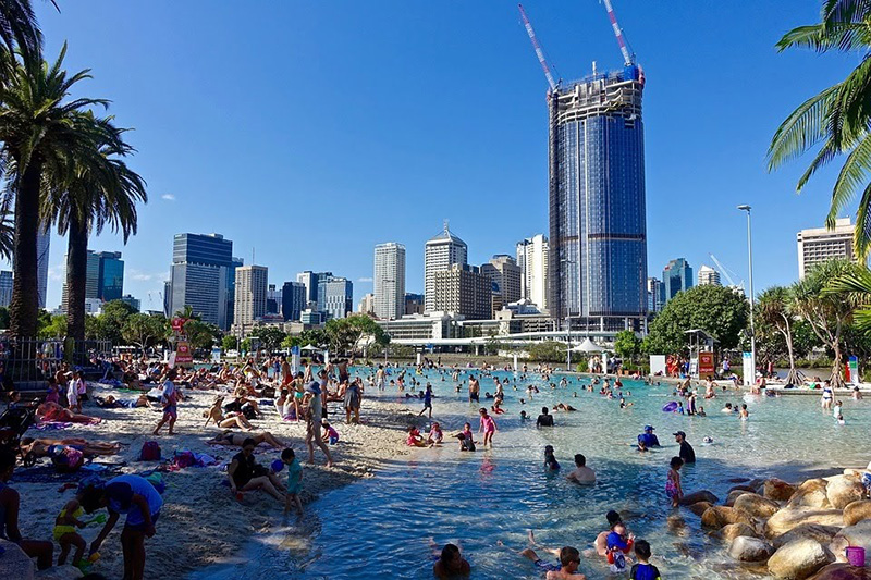 Lagoon South Bank - Brisbane City QLD Australia