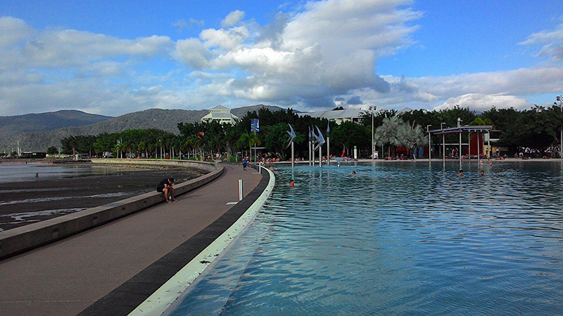 Cairns Esplanade Lagoon QLD Australia