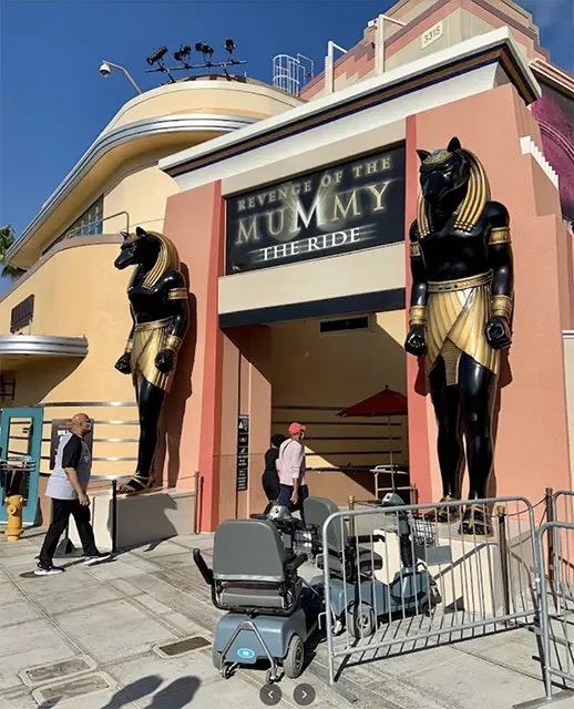 Revenge of the Mummy, Los Angeles, CA, United States, Universal Studios Hollywood Tour Guide